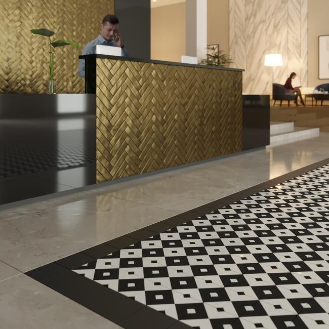 ATELIER LUXE Gold 6.2x25 & PETIT GRIS DE PARIS Arthur 15x15